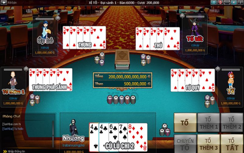 Thuật ngữ cơ bản nhất trong game bài xì tố